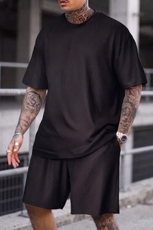Ches Ottoman Oversize Erkek Şort Tshirt Takım