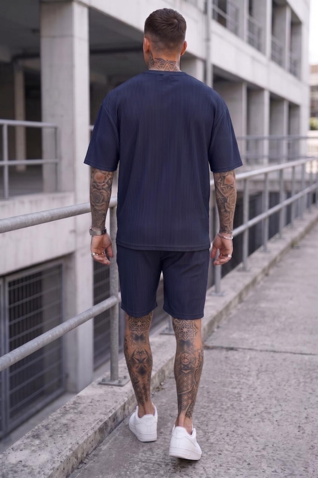 Ches Ottoman Oversize Erkek Şort Tshirt Takım