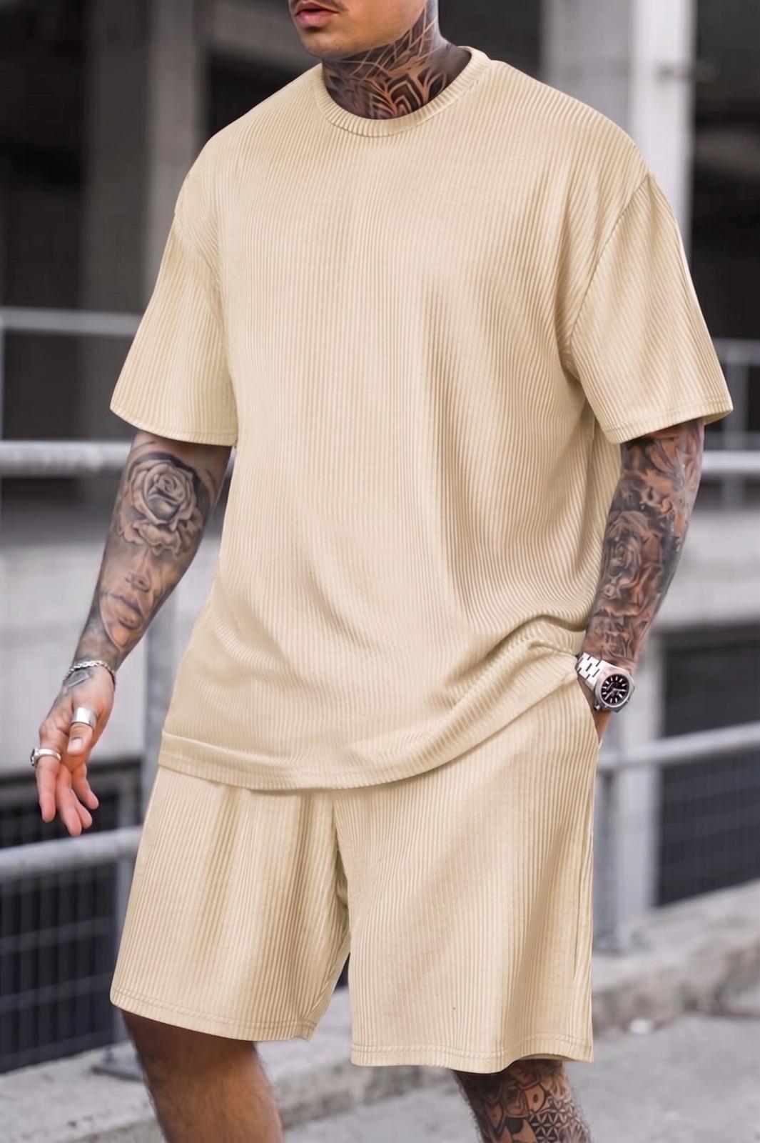 Ches Ottoman Oversize Erkek Şort Tshirt Takım