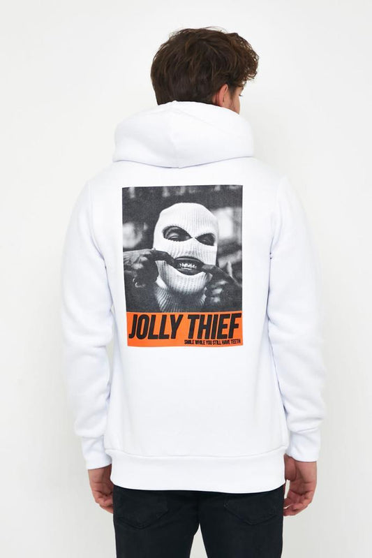 Claud Jolly Thief Baskılı Unisex Sweatshirt