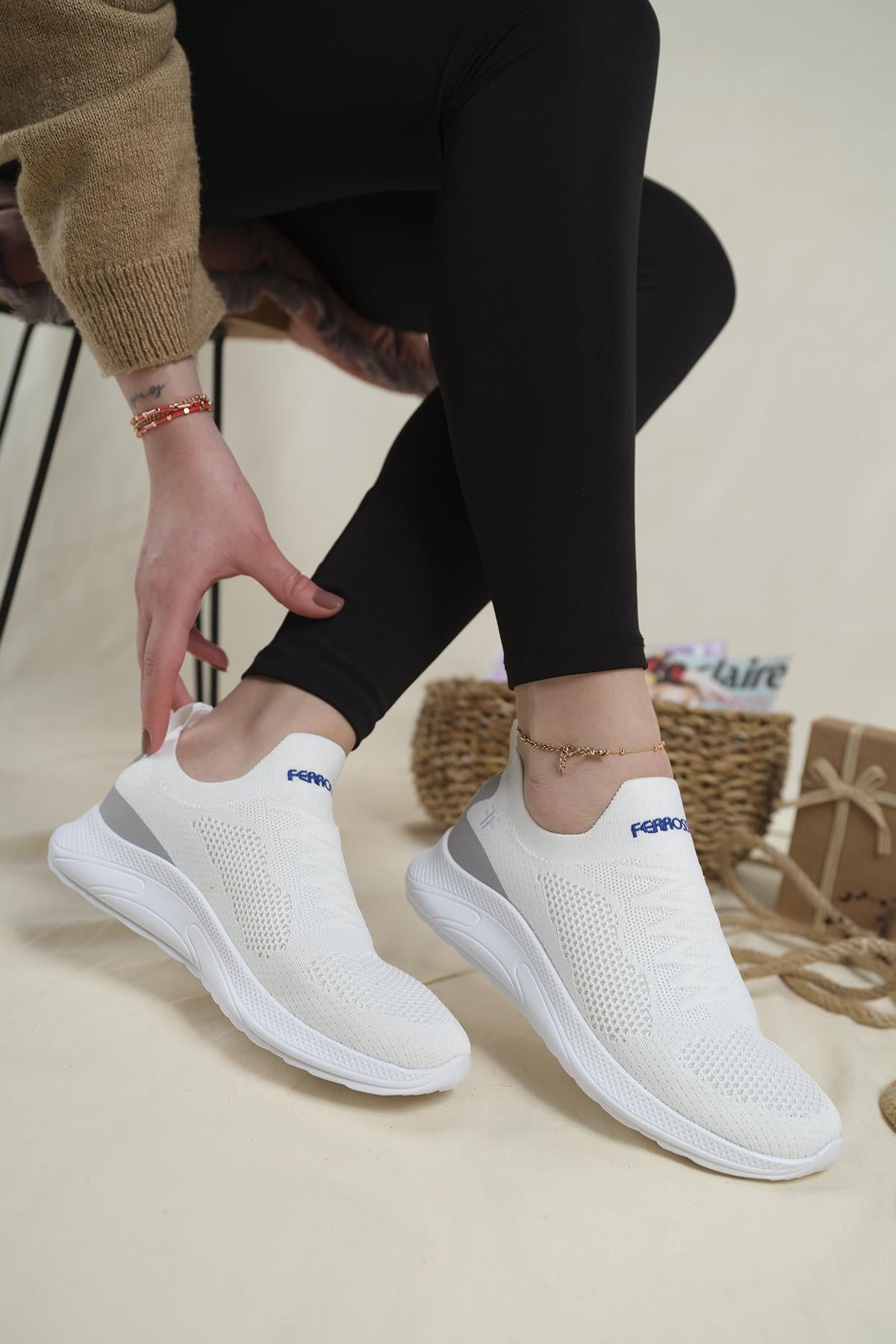 Fleur Slip On Nefes Alabilen Kadın Sneaker