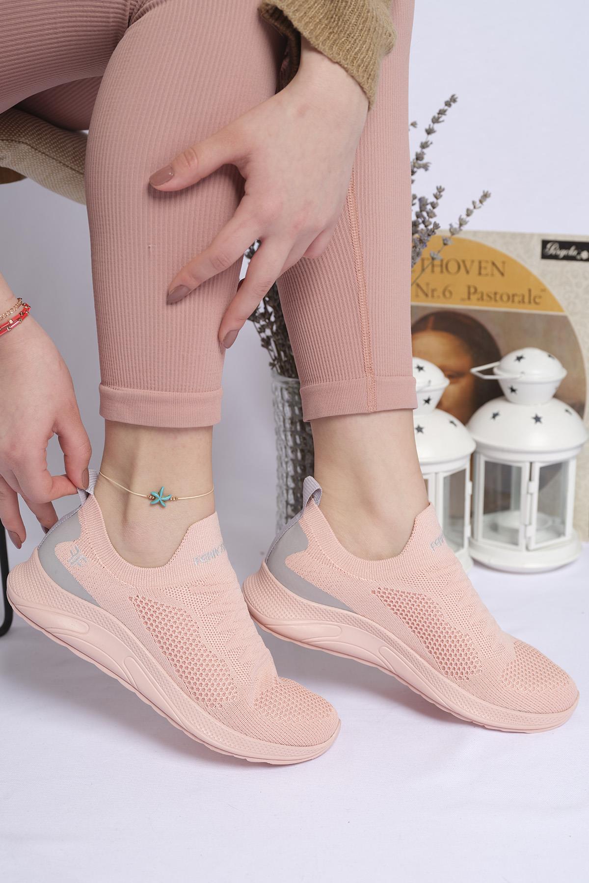 Fleur Slip On Nefes Alabilen Kadın Sneaker