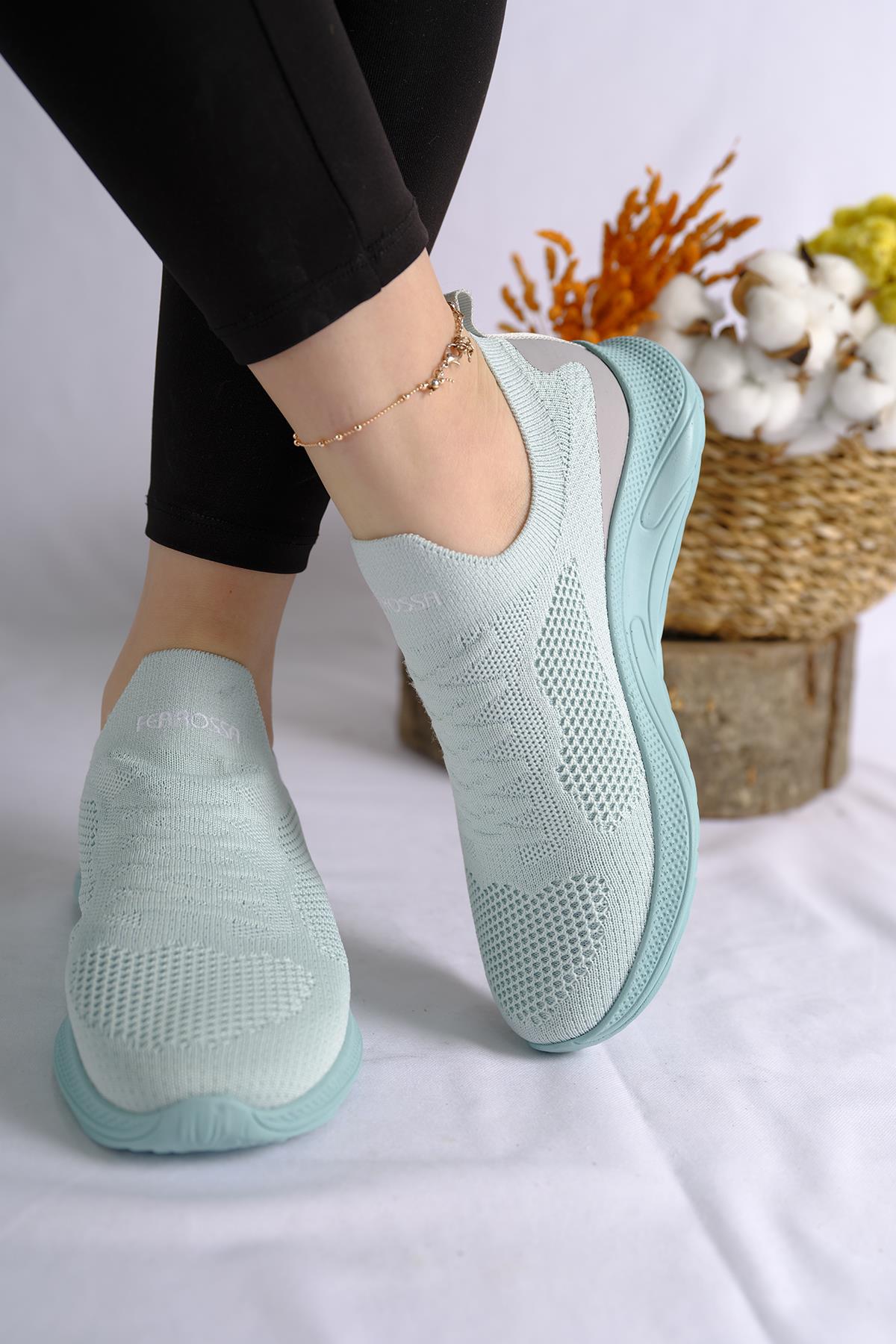 Fleur Slip On Nefes Alabilen Kadın Sneaker