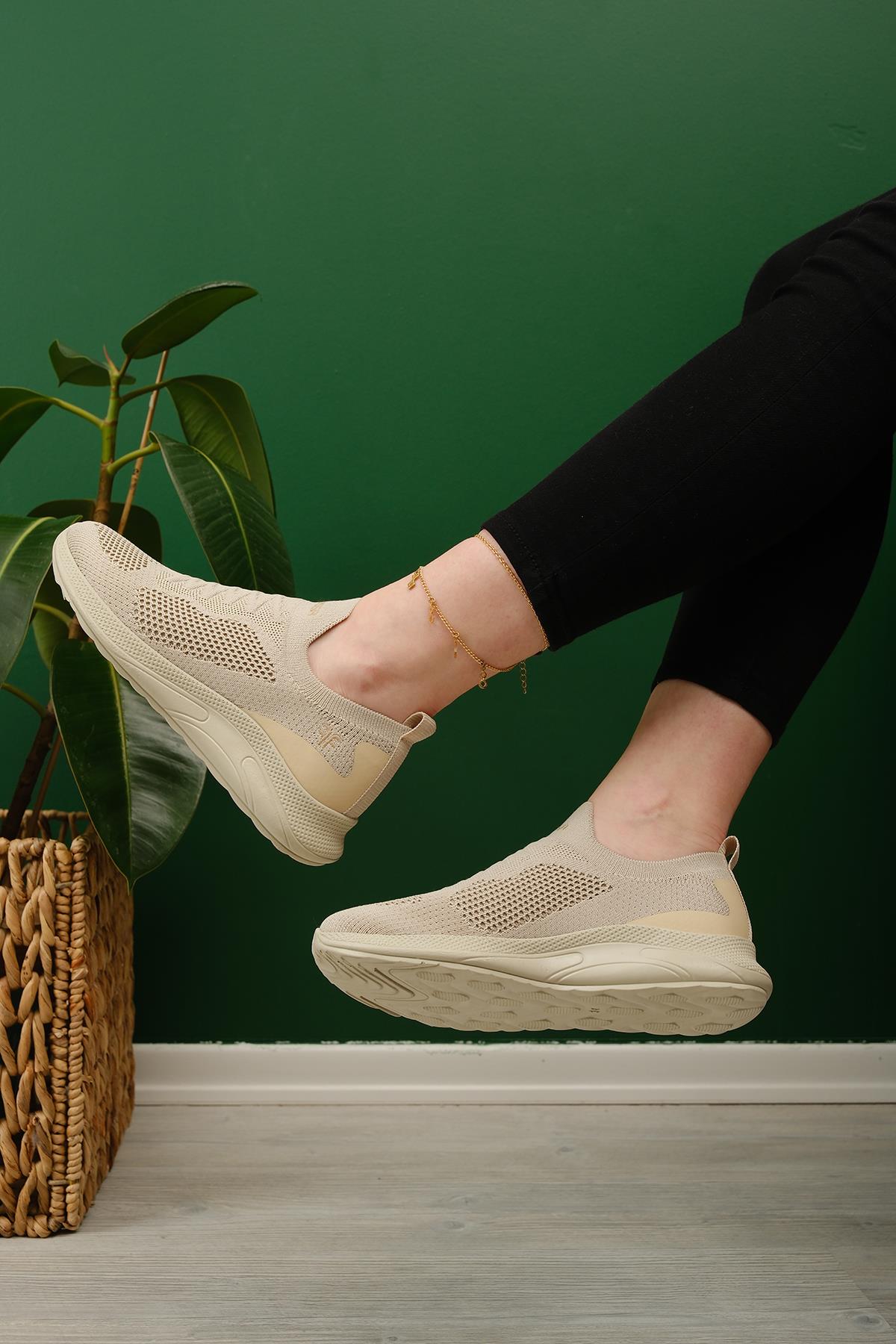 Fleur Slip On Nefes Alabilen Kadın Sneaker