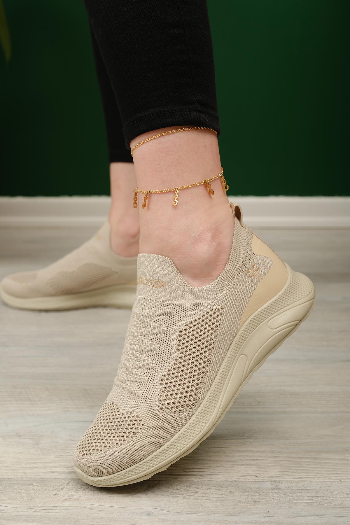 Fleur Slip On Nefes Alabilen Kadın Sneaker