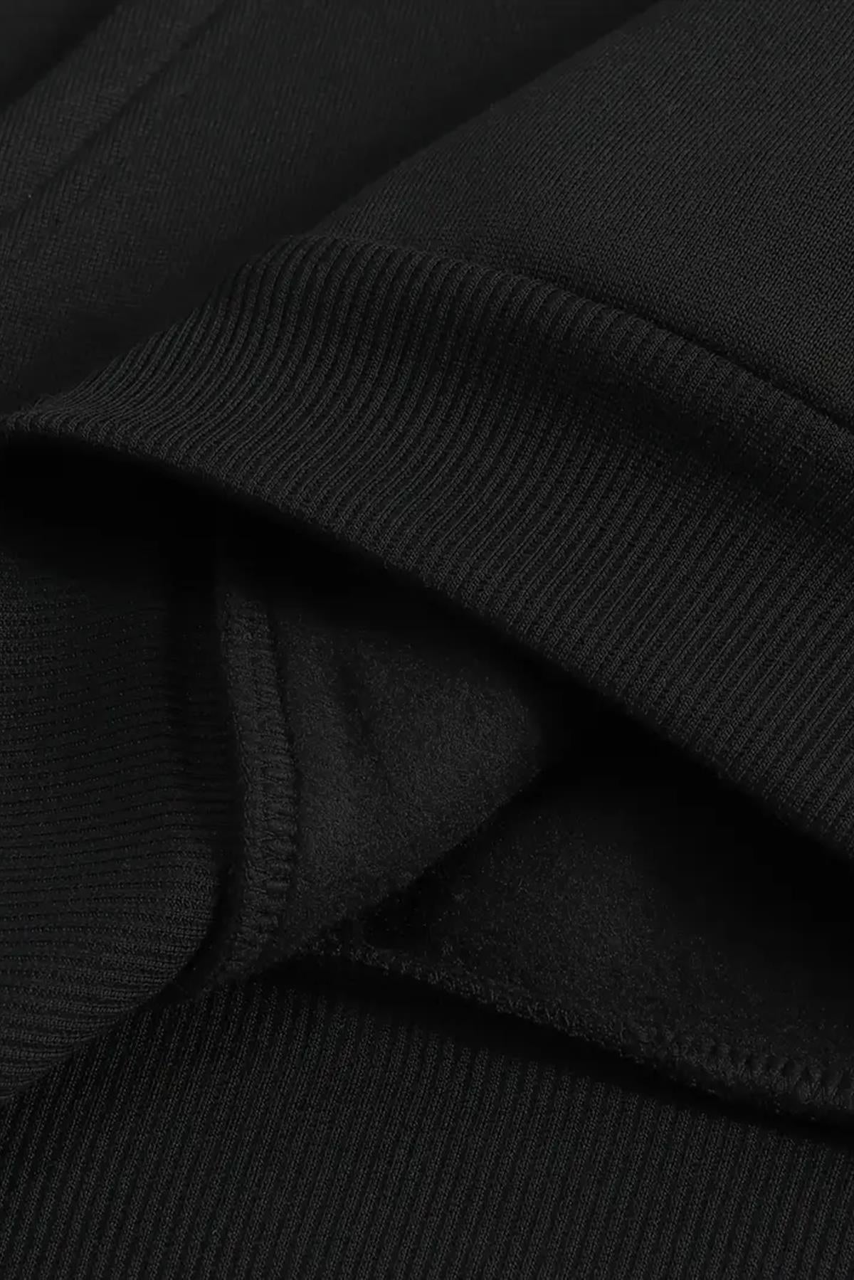Focus Ön Baskılı İçi Pamuklu Unisex Erkek Sweatshirt