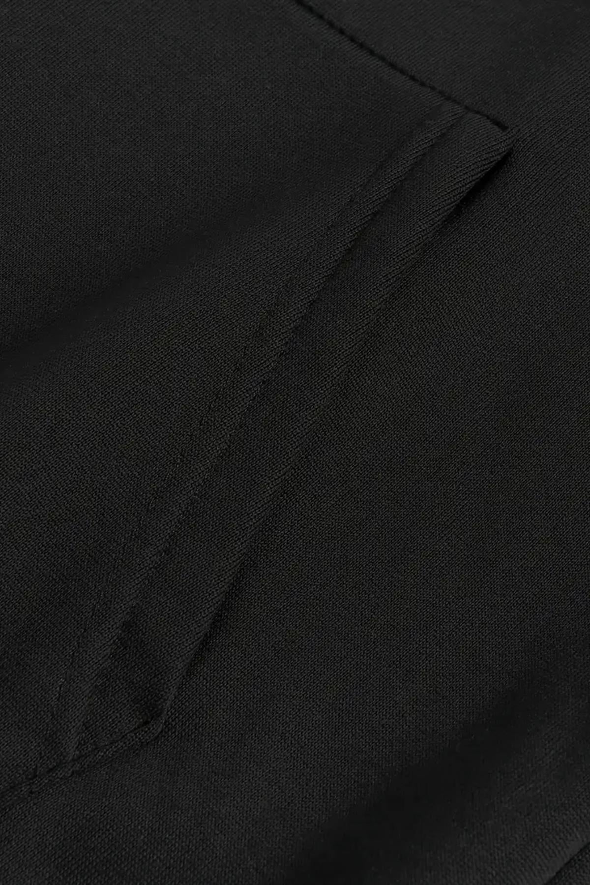 Focus Ön Baskılı İçi Pamuklu Unisex Erkek Sweatshirt