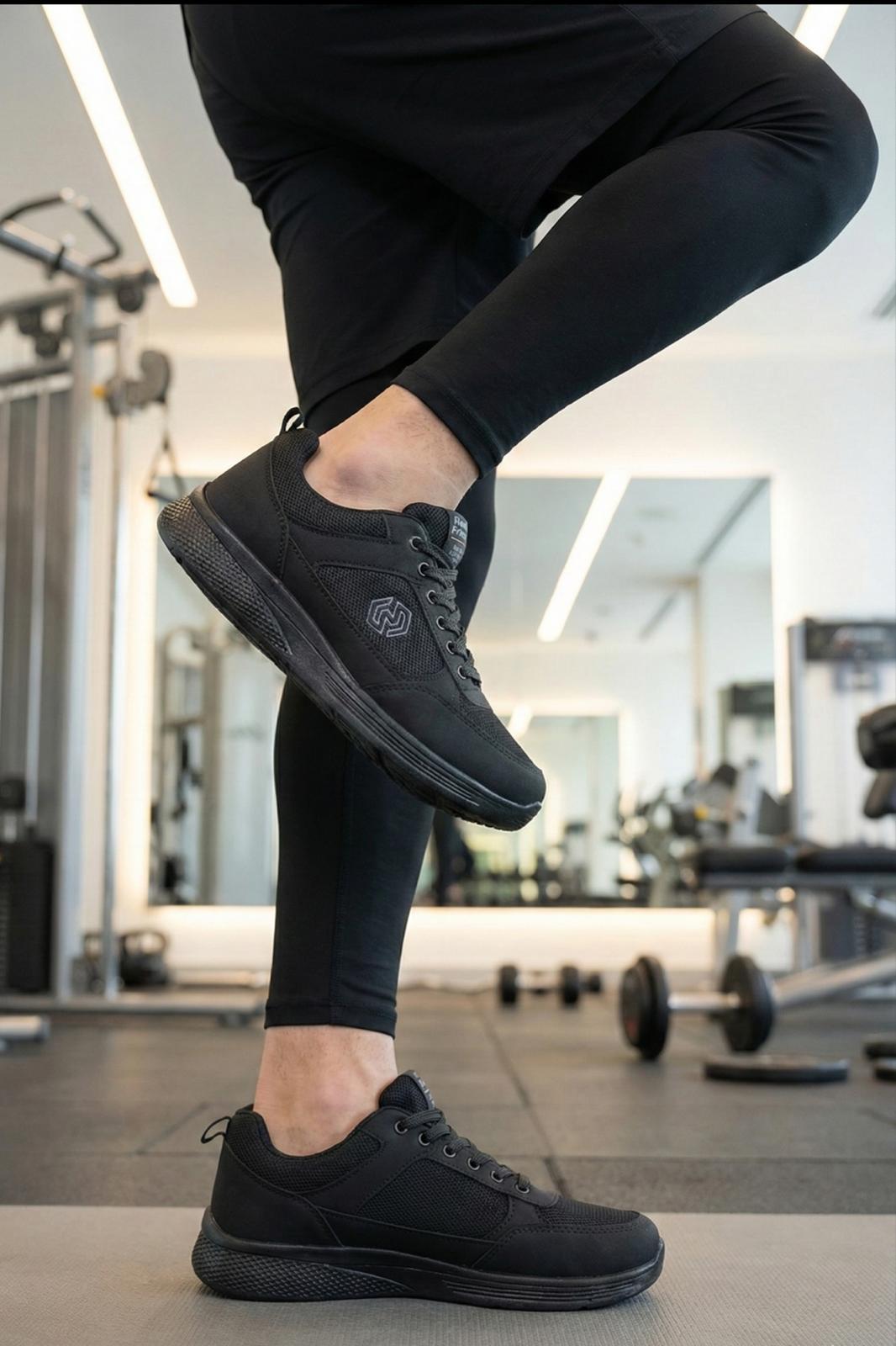 Frie Bağcıklı Nefes Alabilen Hafif Rahat Taban Erkek Sneaker