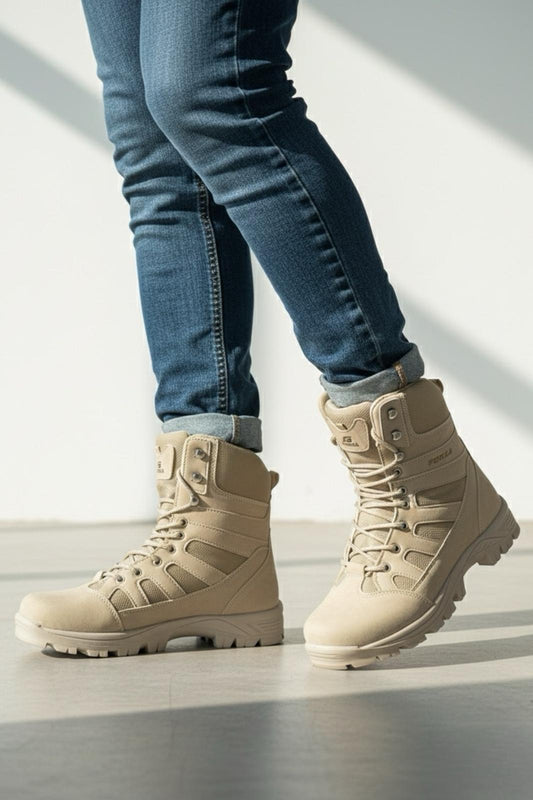 Frz 2297 Suya Dayanıklı Soğuk Geçirmez Erkek Çöl Postal Bot