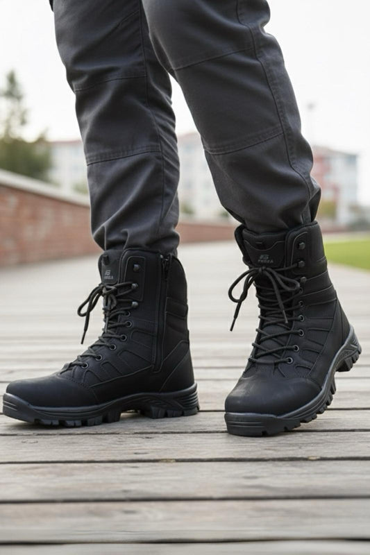 Frz 2297 Suya Dayanıklı Soğuk Geçirmez Erkek Çöl Postal Bot