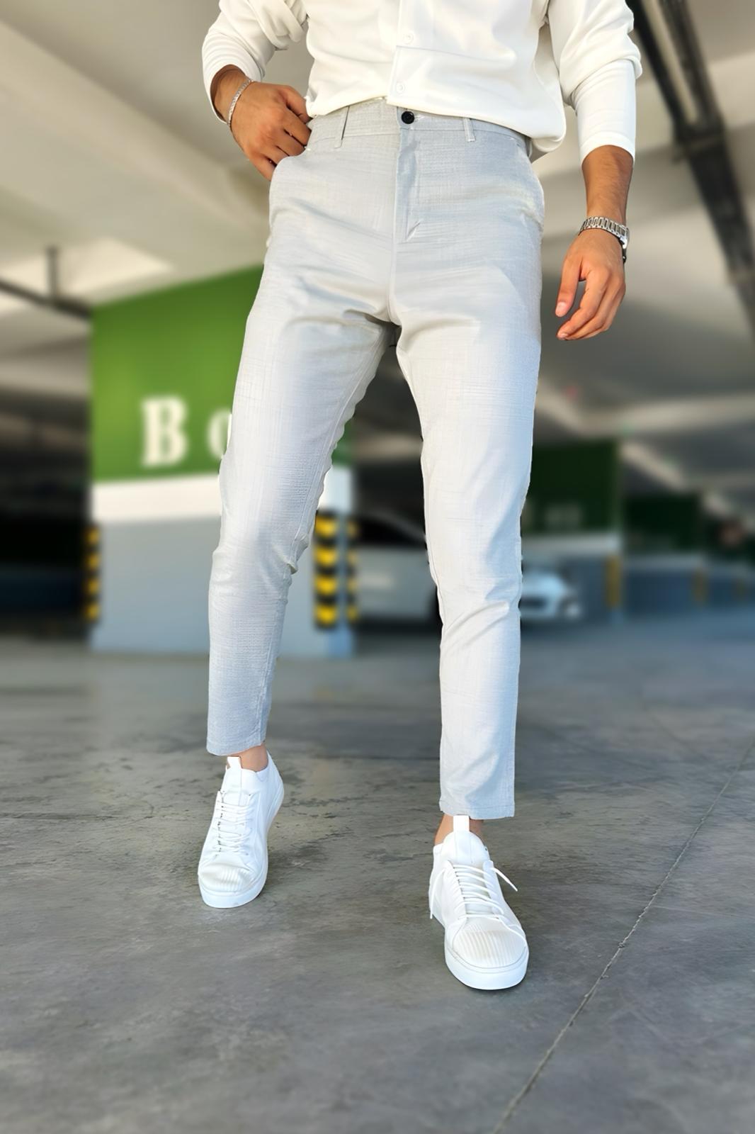 Hel 779 Slim Fit Pamuklu Casual Okul Kumaş Pantolon