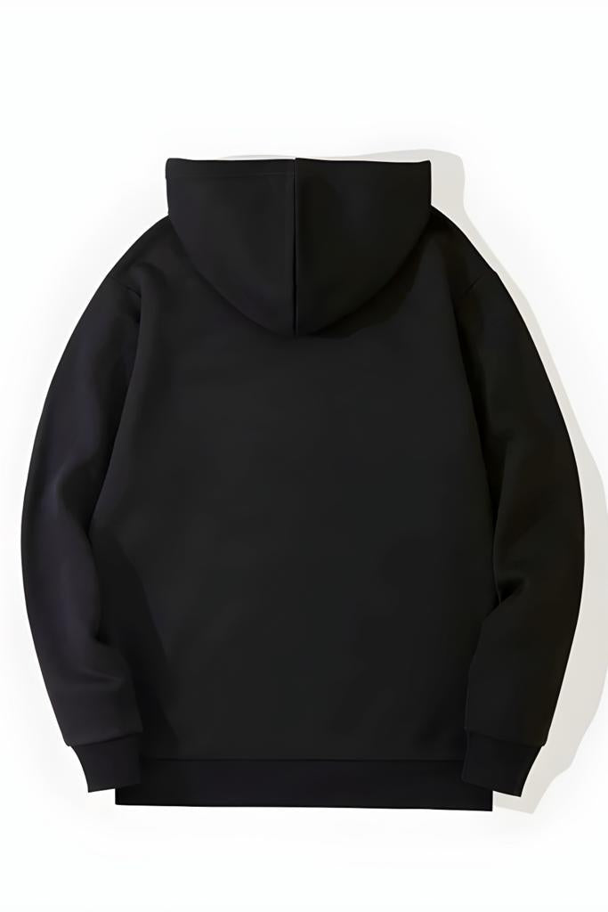 Kalp Ritim Baskılı Pamuklu Unisex Sweatshirt