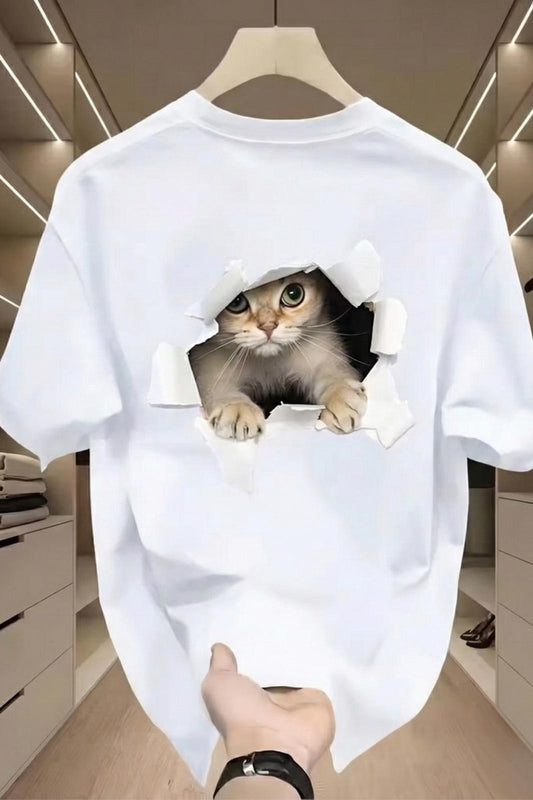 Catys 2026 Oversize Unisex Kadın Tshirt