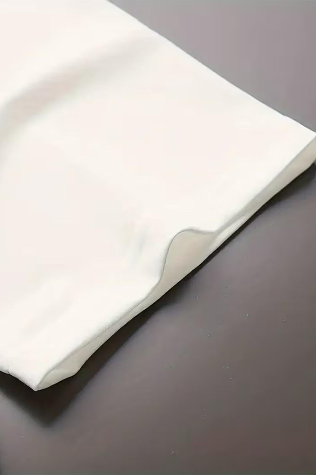 Life Design Minimalist İllüstrasyon Baskılı Unisex Oversize Tişört