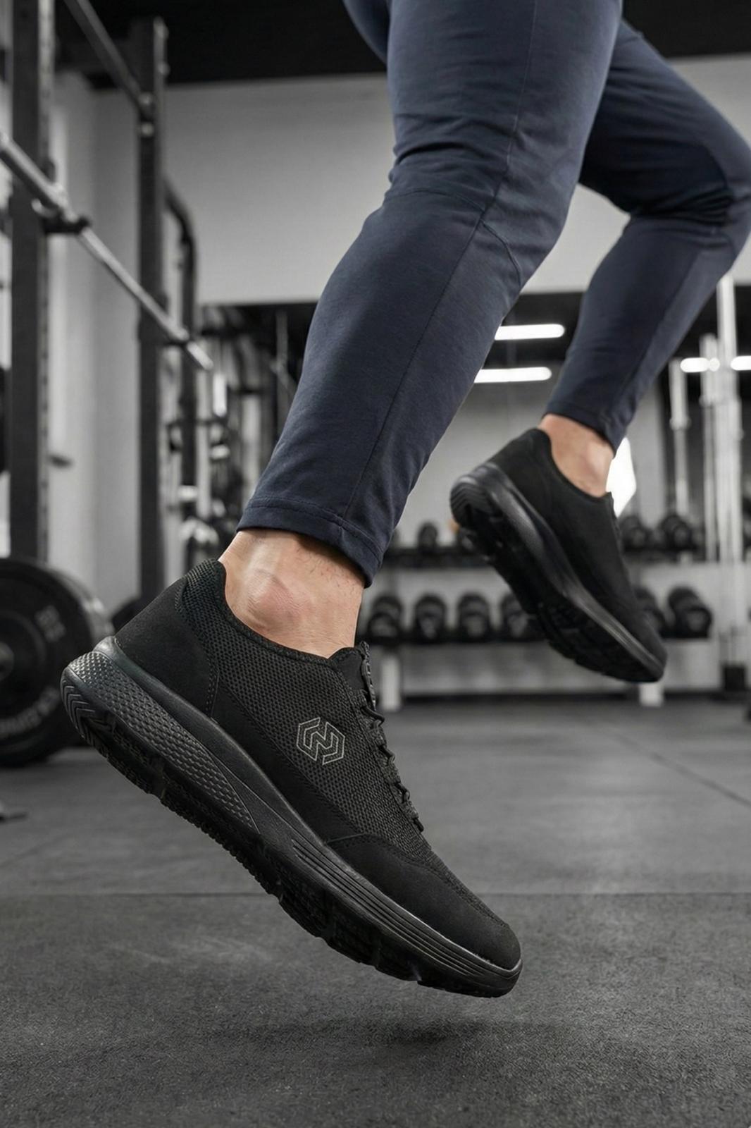 Roaf Lastik Bağcıklı Nefes Alabilen Hafif Rahat Taban Erkek Sneaker