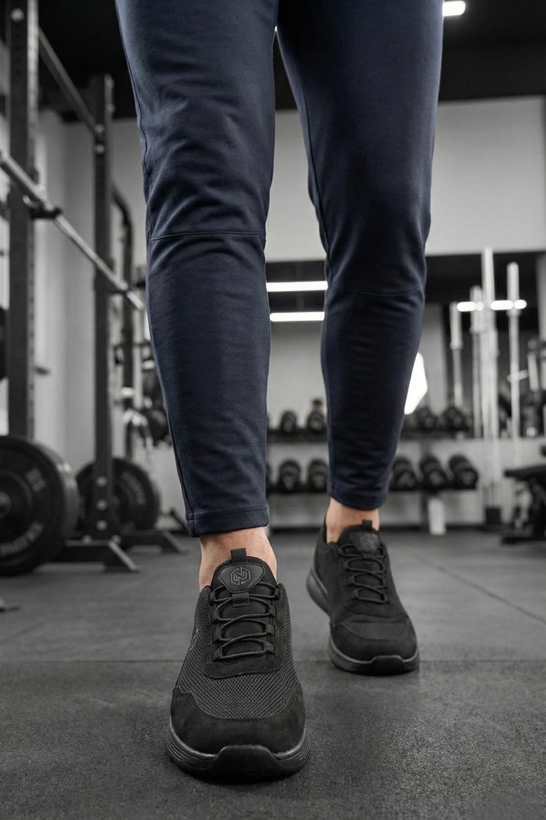 Roaf Lastik Bağcıklı Nefes Alabilen Hafif Rahat Taban Erkek Sneaker