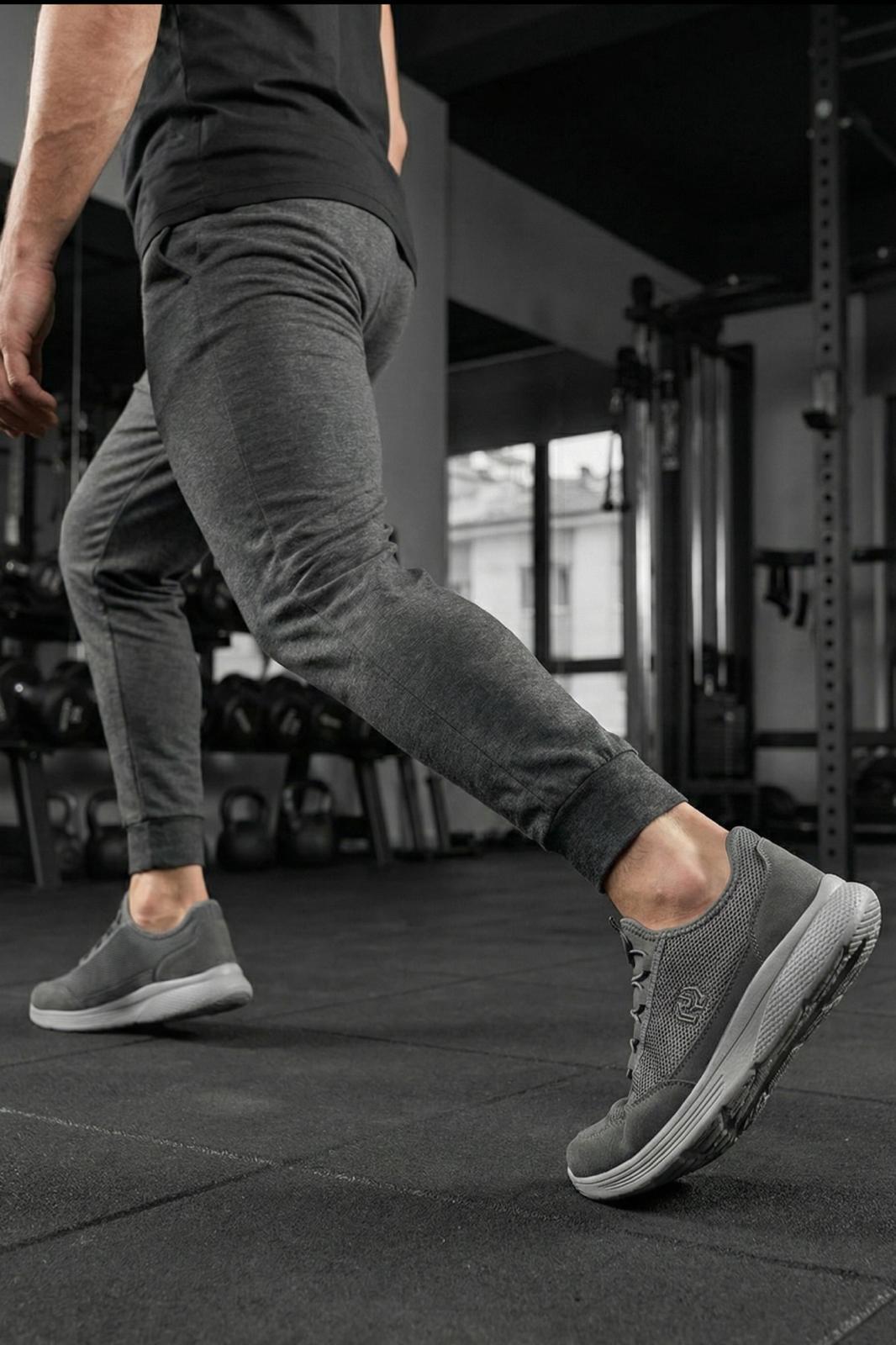 Roaf Lastik Bağcıklı Nefes Alabilen Hafif Rahat Taban Erkek Sneaker