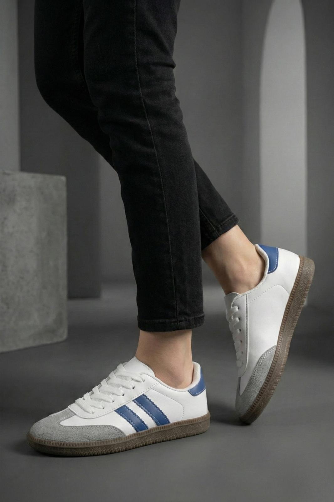 Sany Retro Hafif Rahat Taban Bağcıklı Kadın Sneaker