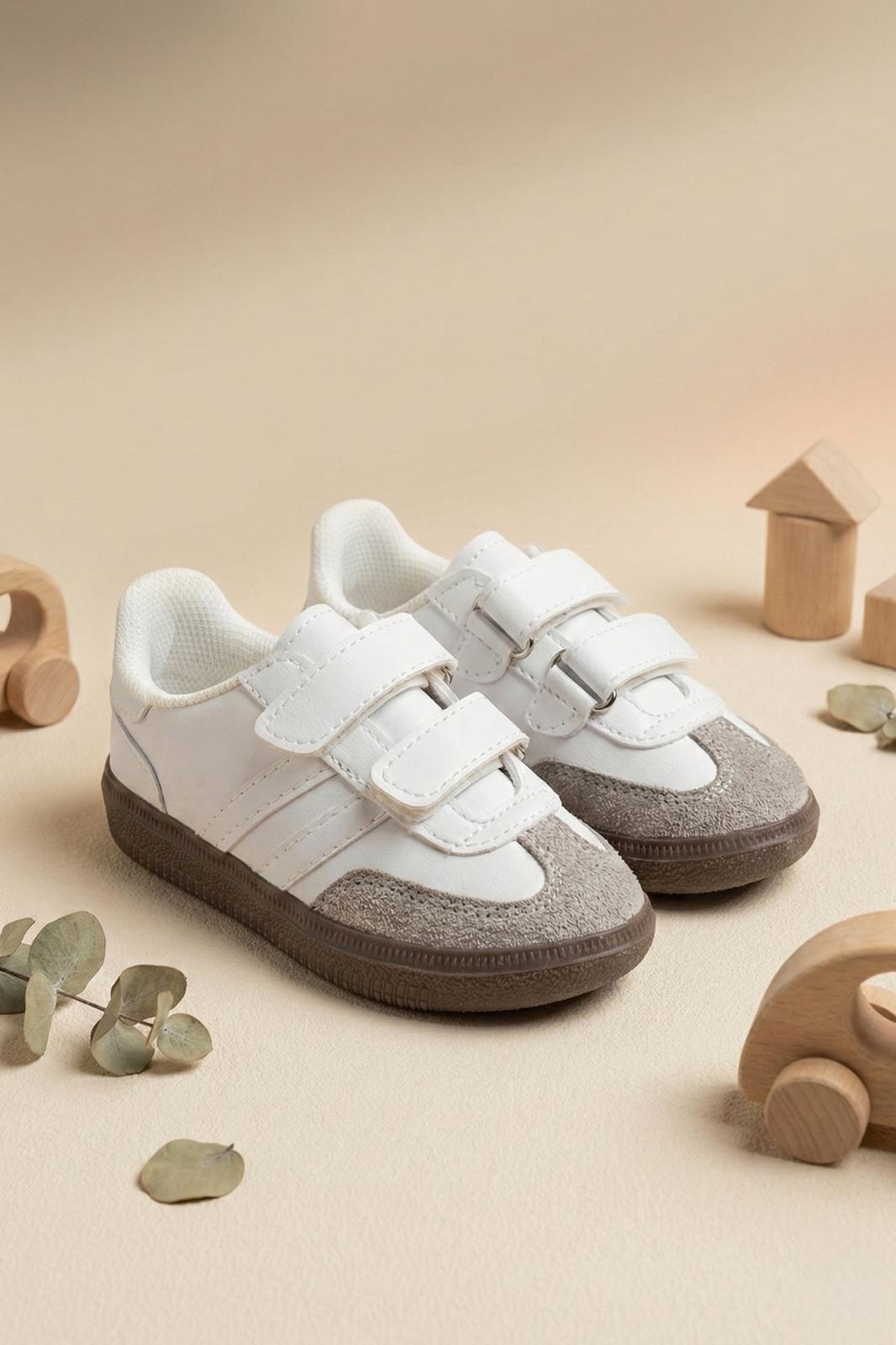 Smb Bantlı Cırtlı Unisex Retro Stil Çocuk Spor Ayakkabı Konforlu Adımlar Şık Tasarım