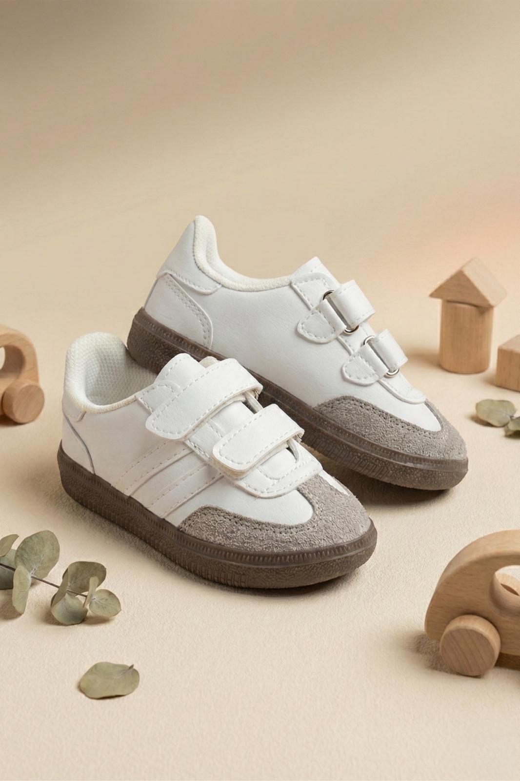 Smb Bantlı Cırtlı Unisex Retro Stil Çocuk Spor Ayakkabı Konforlu Adımlar Şık Tasarım
