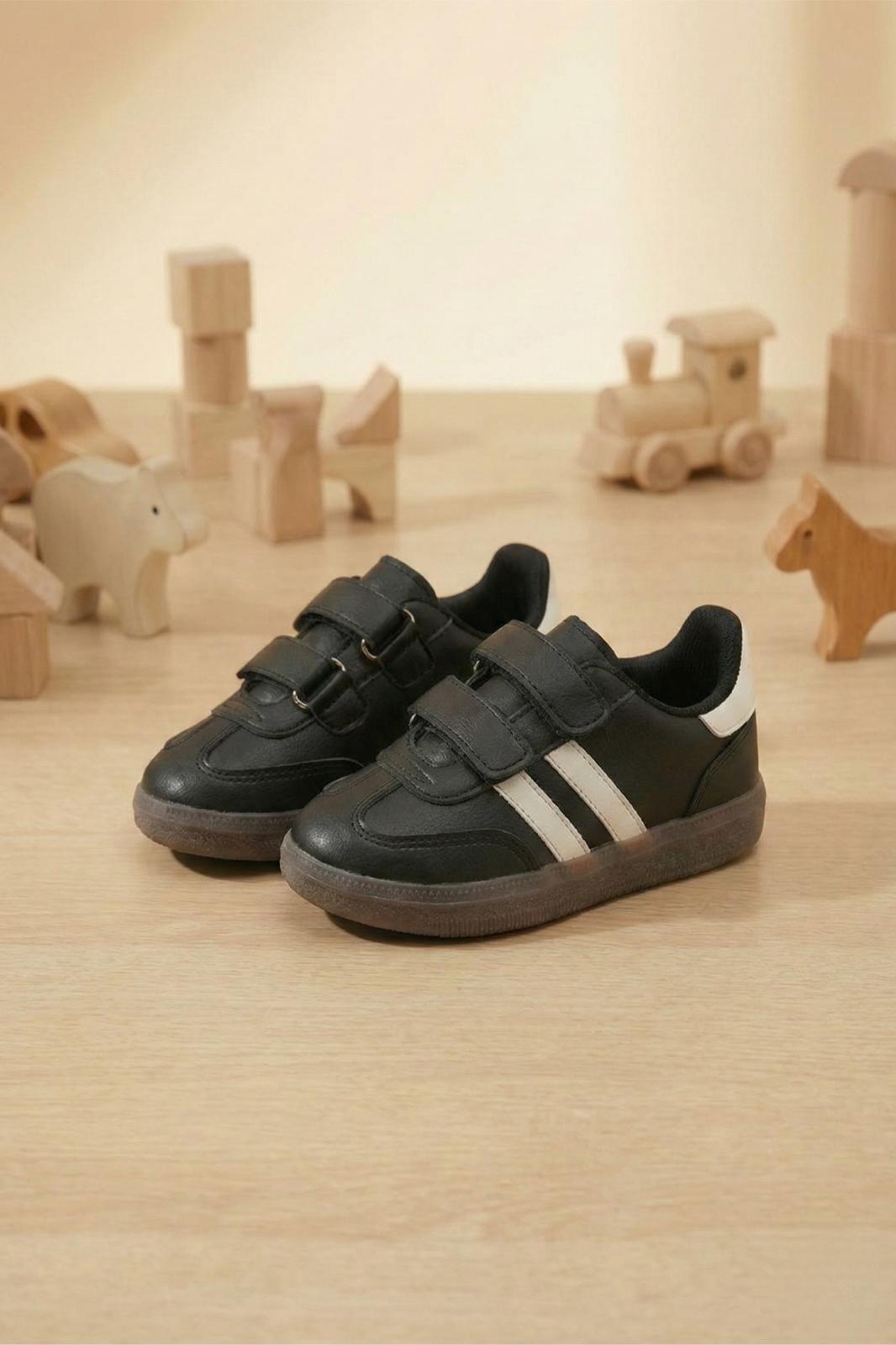 Smb Bantlı Cırtlı Unisex Retro Stil Çocuk Spor Ayakkabı Konforlu Adımlar Şık Tasarım