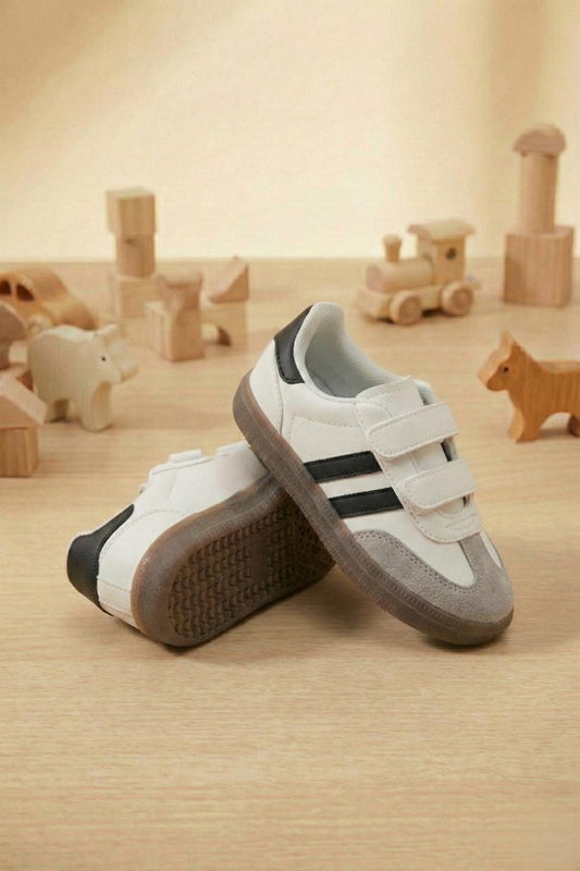 Smb Bantlı Cırtlı Unisex Retro Stil Çocuk Spor Ayakkabı Konforlu Adımlar Şık Tasarım