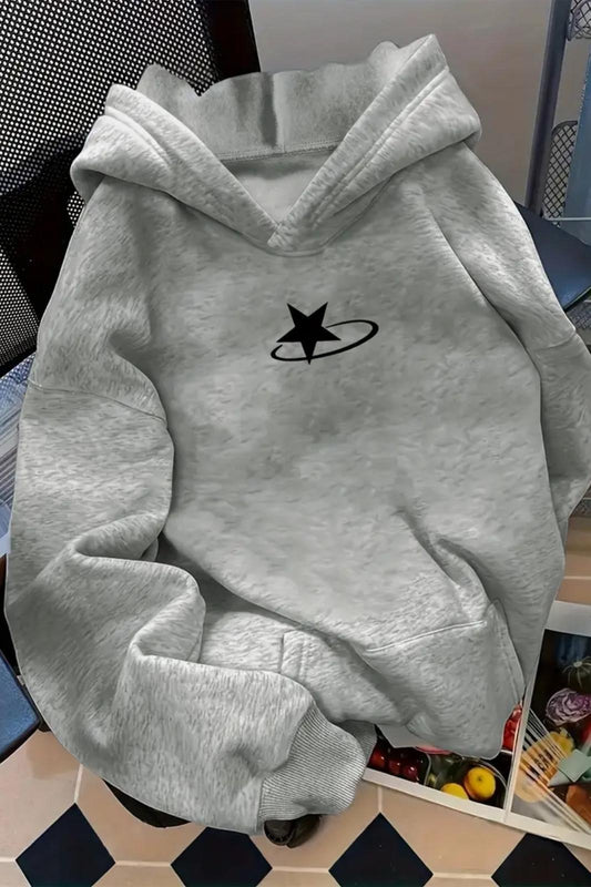 Speed Star Ön Baskılı İçi Pamuklu Unisex Sweatshirt
