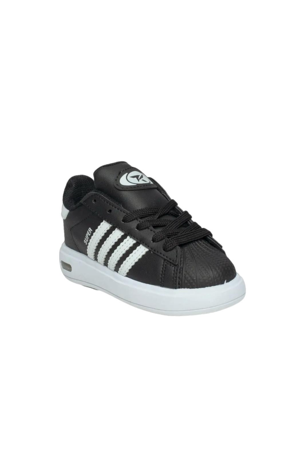 Supers Kaymaz Tabanlı Unisex Işıklı Çocuk Spor Ayakkabı