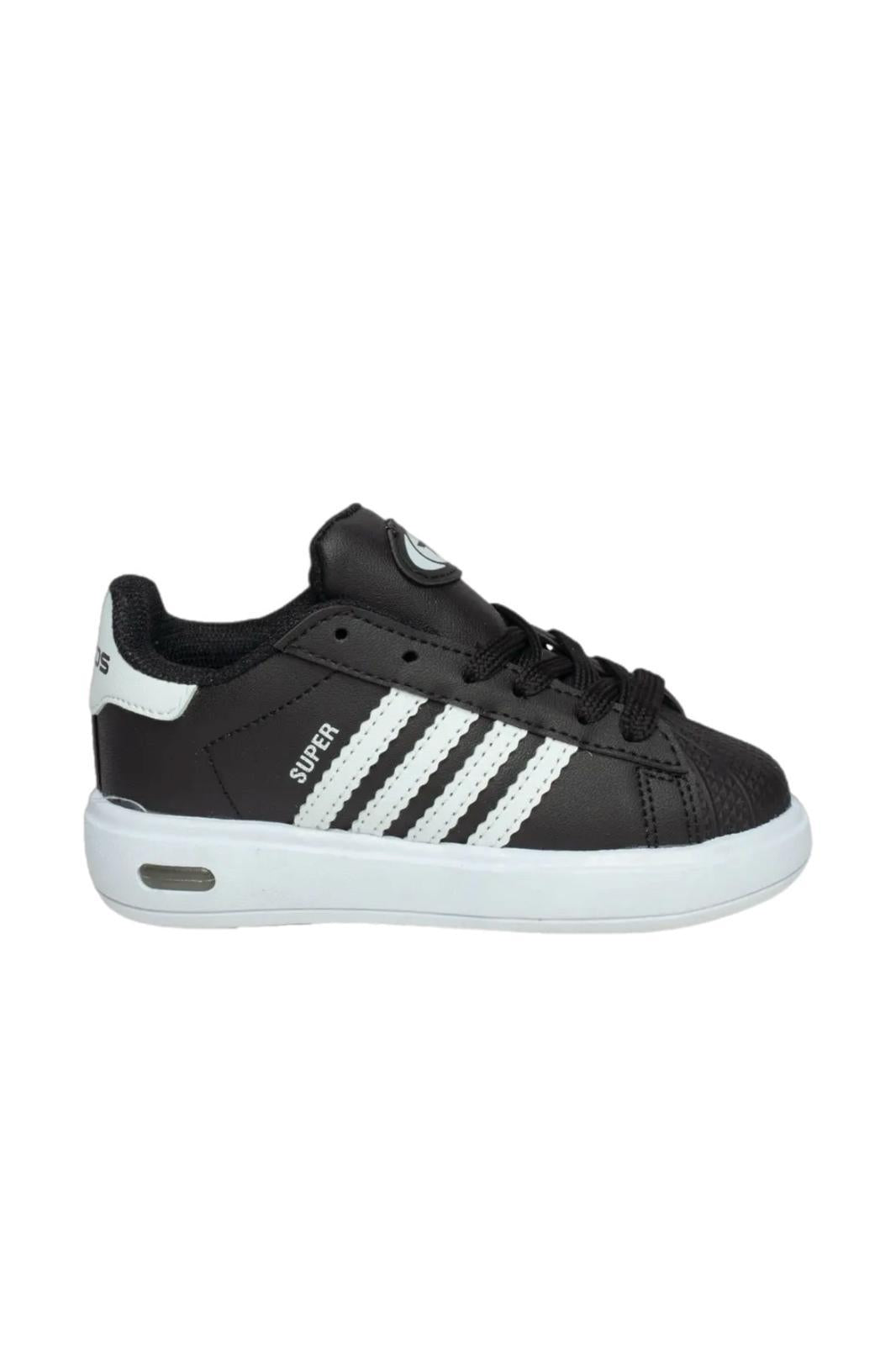 Supers Kaymaz Tabanlı Unisex Işıklı Çocuk Spor Ayakkabı
