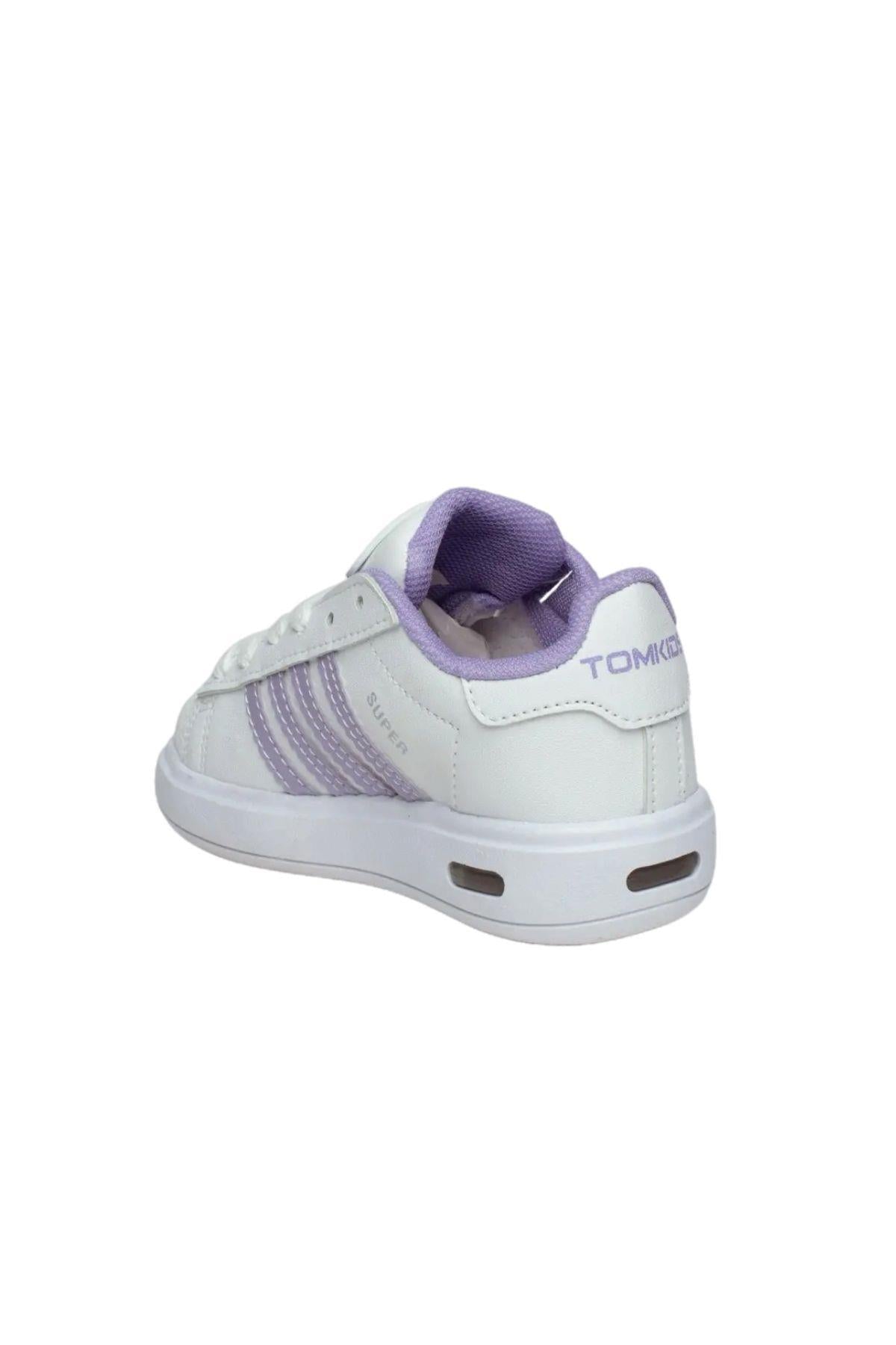 Supers Kaymaz Tabanlı Unisex Işıklı Çocuk Spor Ayakkabı