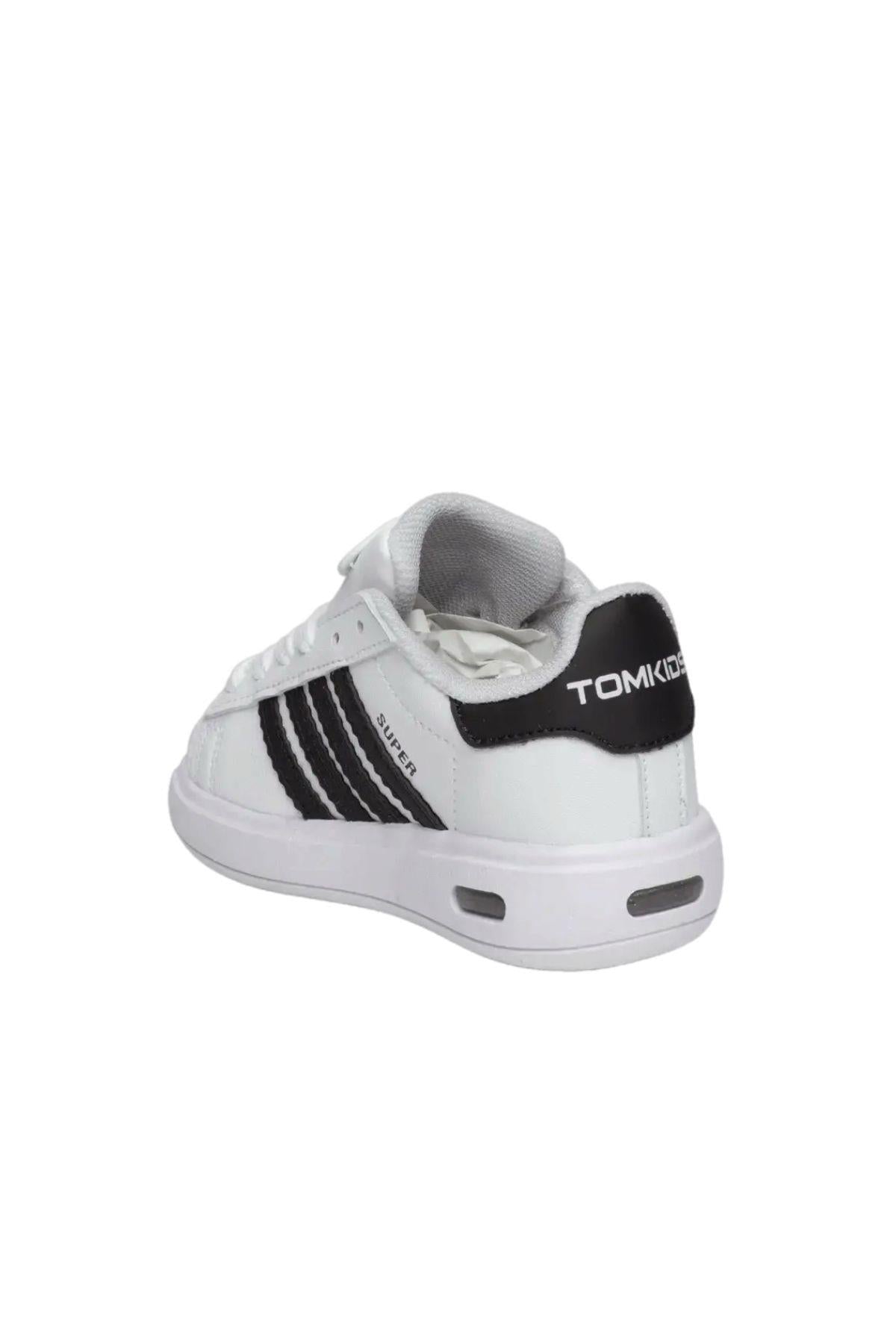Supers Kaymaz Tabanlı Unisex Işıklı Çocuk Spor Ayakkabı