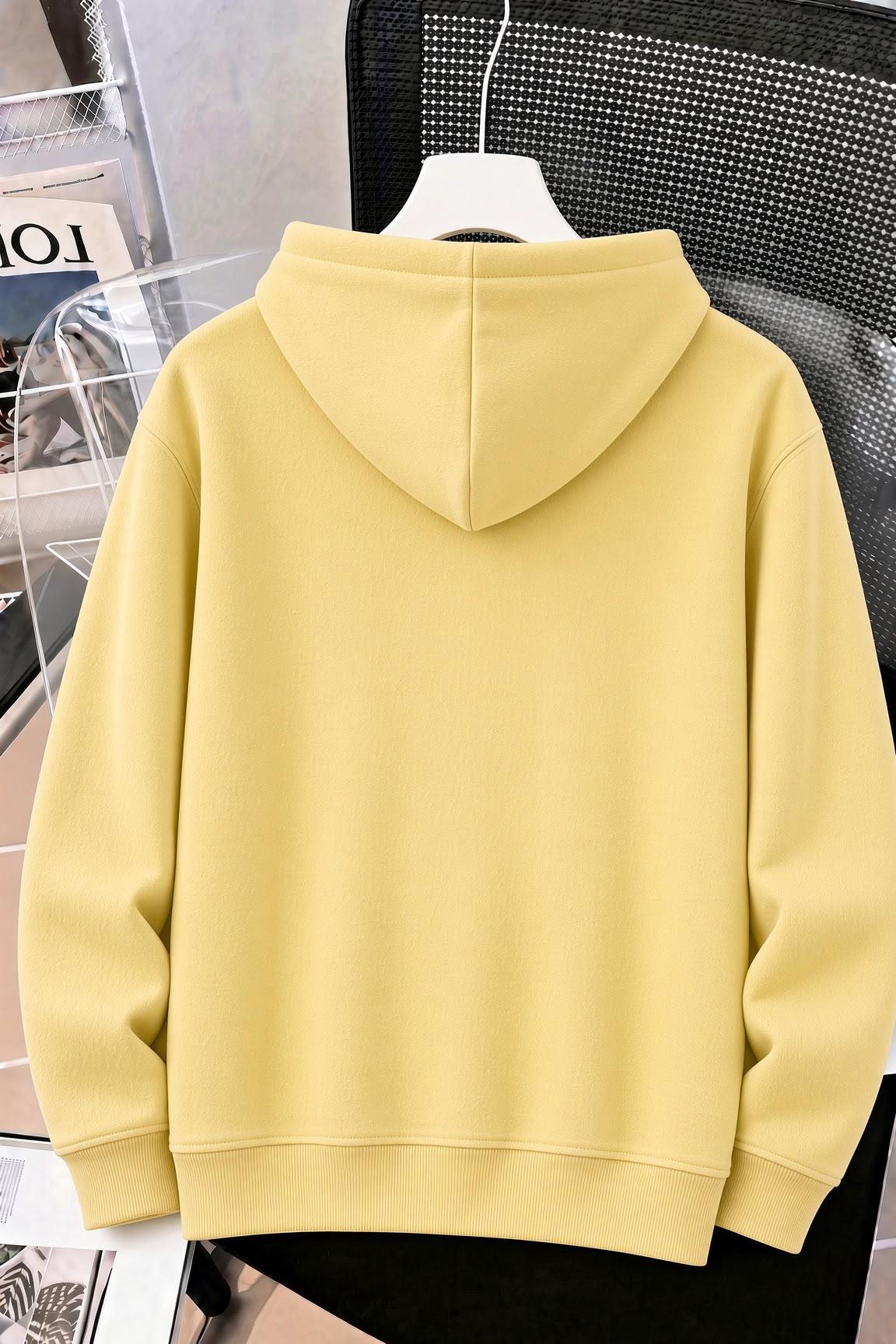 Sw Papatya Kadın Ön Baskılı Oversize Kapüşonlu Sweatshirt Kanguru Cepli İki İplik Şardonlu Hoodie