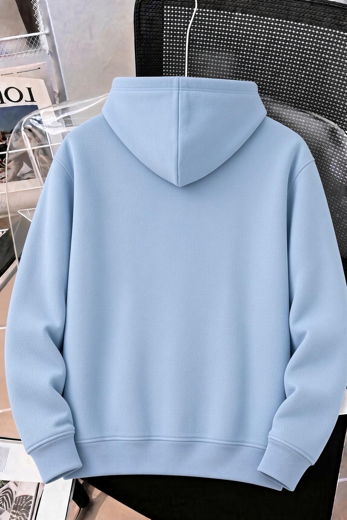 Sw Papatya Kadın Ön Baskılı Oversize Kapüşonlu Sweatshirt Kanguru Cepli İki İplik Şardonlu Hoodie