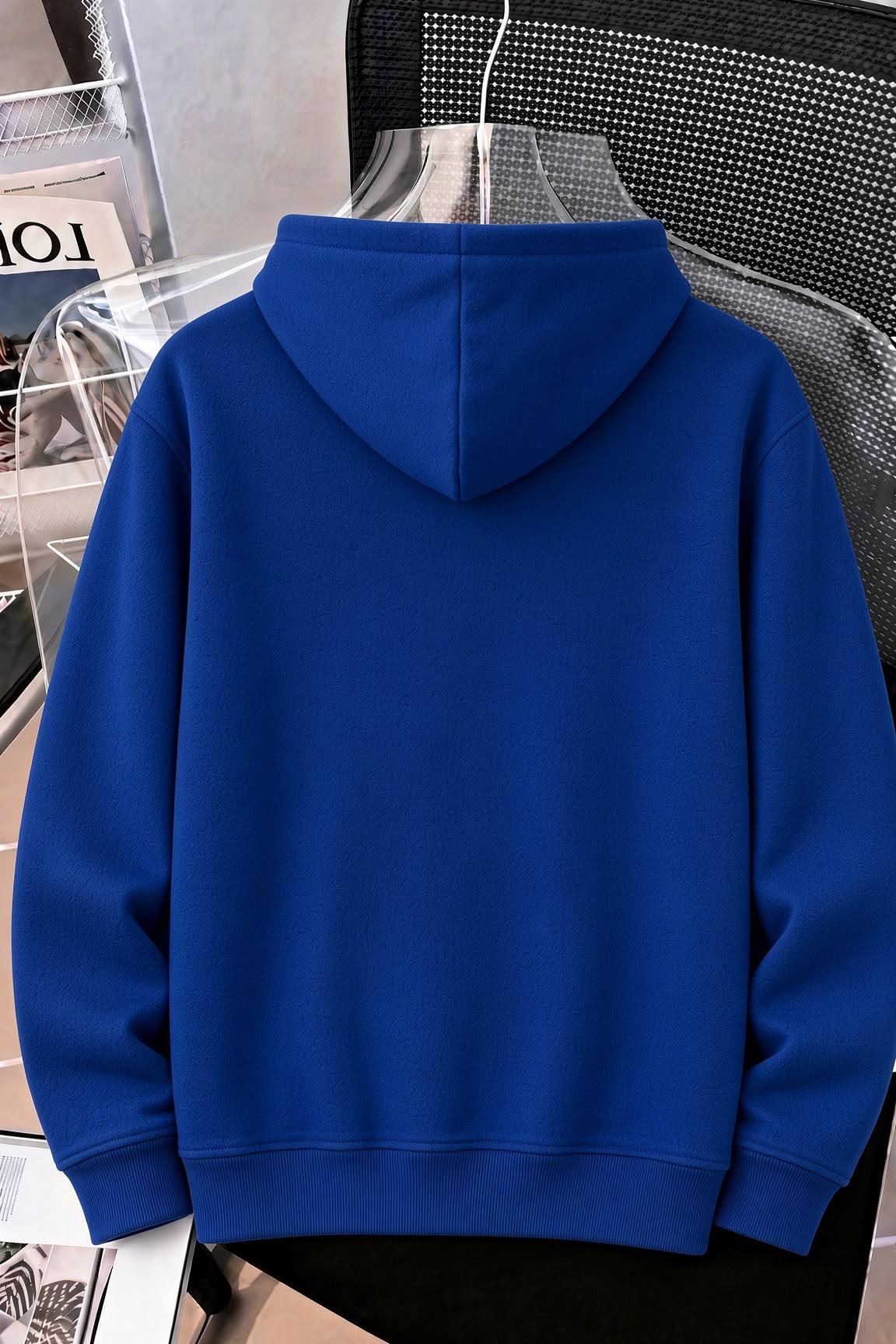 Sw Papatya Kadın Ön Baskılı Oversize Kapüşonlu Sweatshirt Kanguru Cepli İki İplik Şardonlu Hoodie