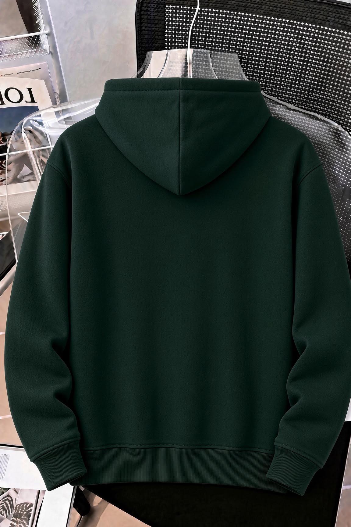 Sw Papatya Kadın Ön Baskılı Oversize Kapüşonlu Sweatshirt Kanguru Cepli İki İplik Şardonlu Hoodie