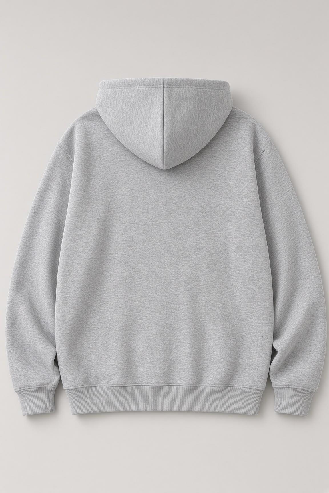 Sw Sevimli Panda Detaylı Kanguru Cepli Oversize Kapüşonlu Sweatshirt (Hoodie)