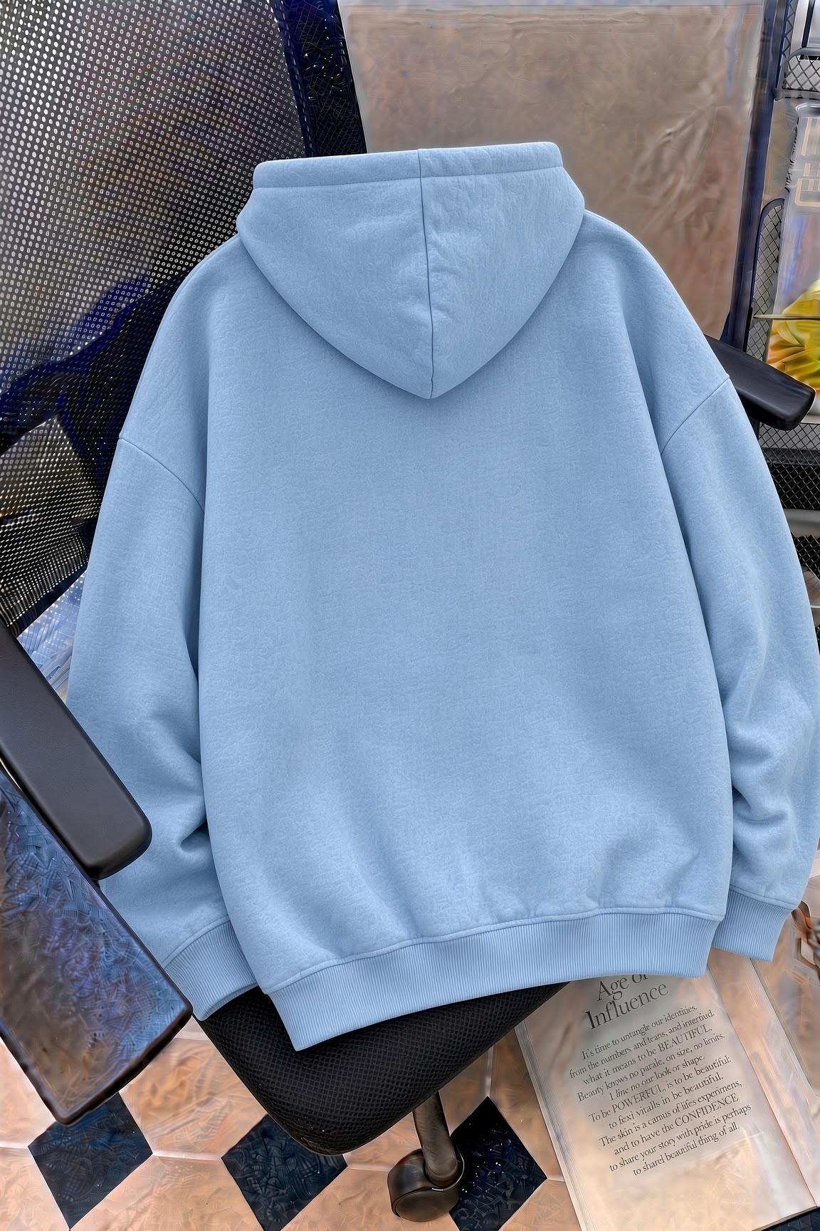 Sw Sevimli Panda Detaylı Kanguru Cepli Oversize Kapüşonlu Sweatshirt (Hoodie)