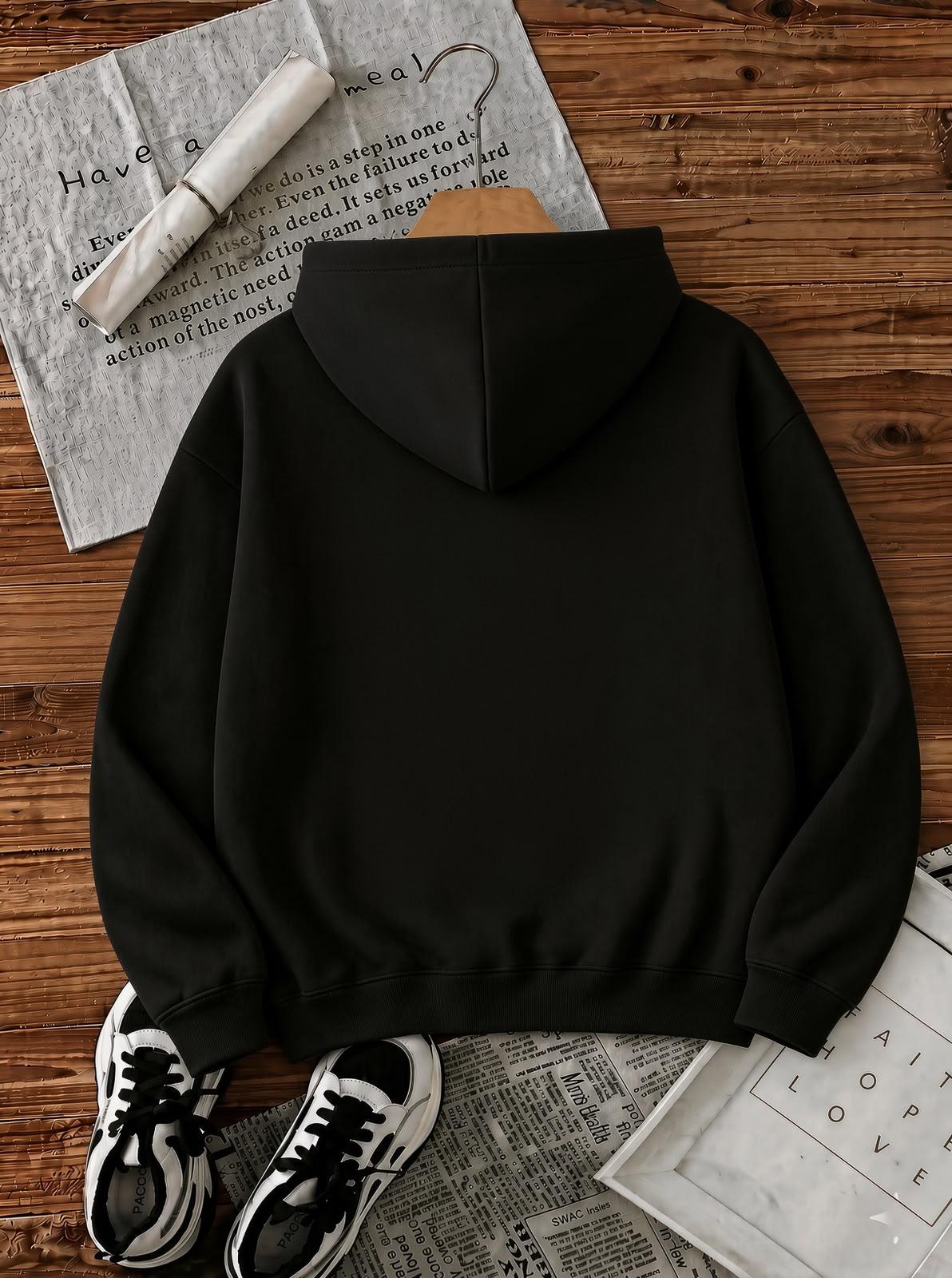 Sw Strawberries Yes, Please." Ön Baskılı Renkli Kadın Kapüşonlu Sweatshirt