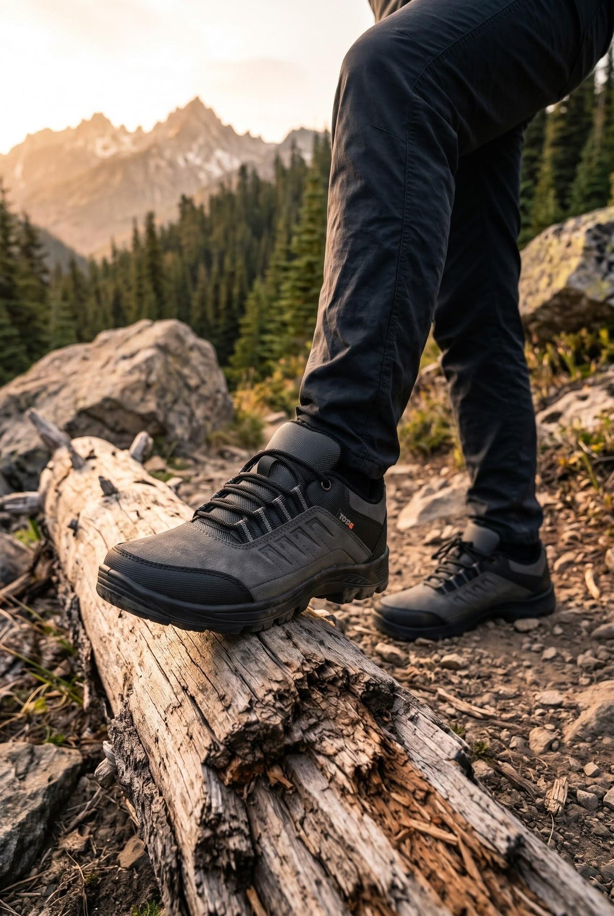 Trq Erkek Outdoor Tırmanış Ayakkabısı - Termal İçi Kürklü Su İtici Trekking Botu