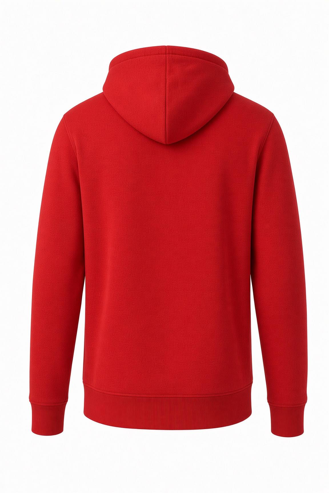 Moxy Unisex Fermuarlı Kapüşonlu İki İplik Şardonlu Sweatshirt Rahat Kalıp Kanguru Cepli Basic Hırka