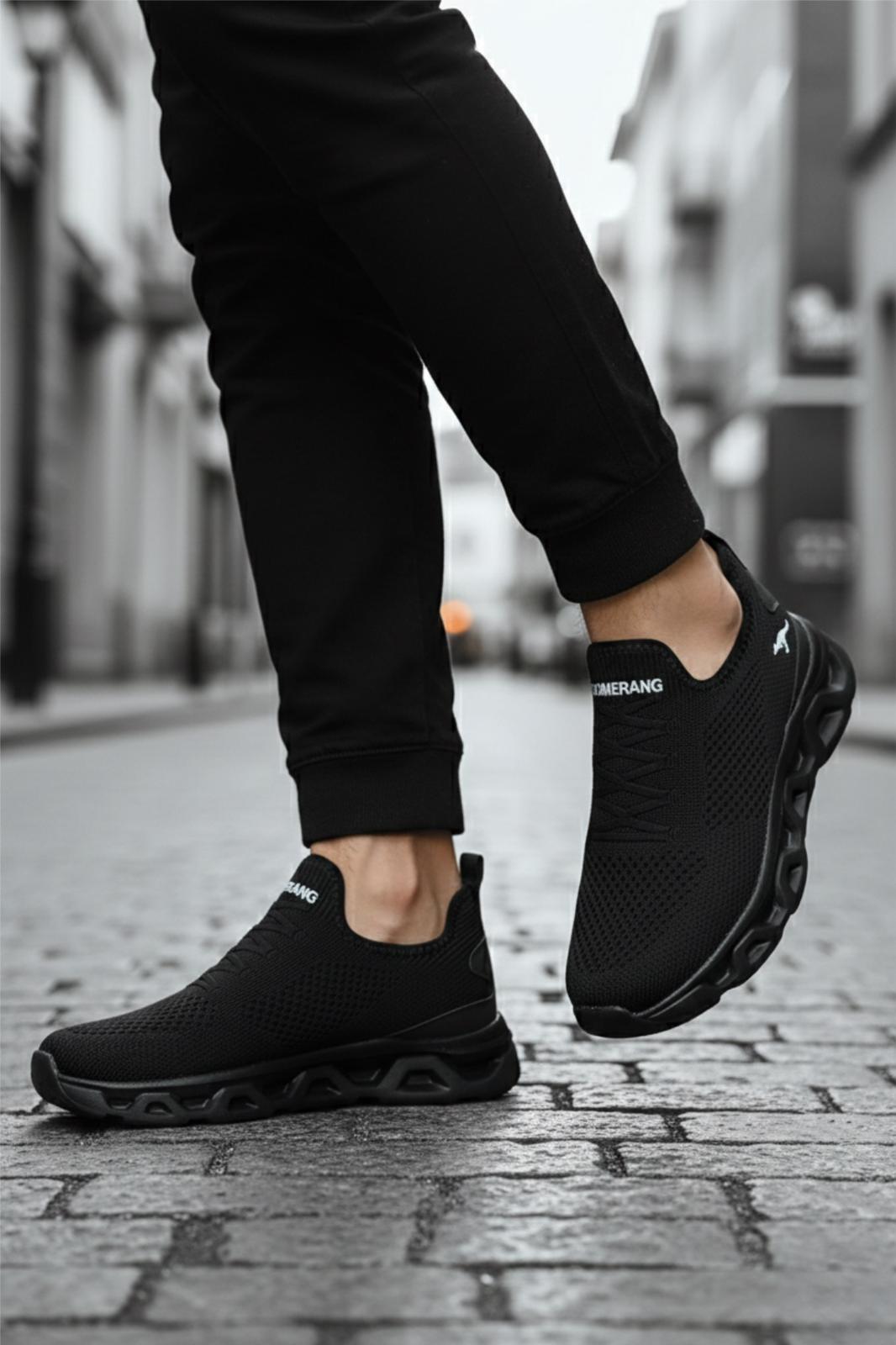 Wnd 4106 Slip On Nefes Alan Kalın Taban Erkek Sneaker