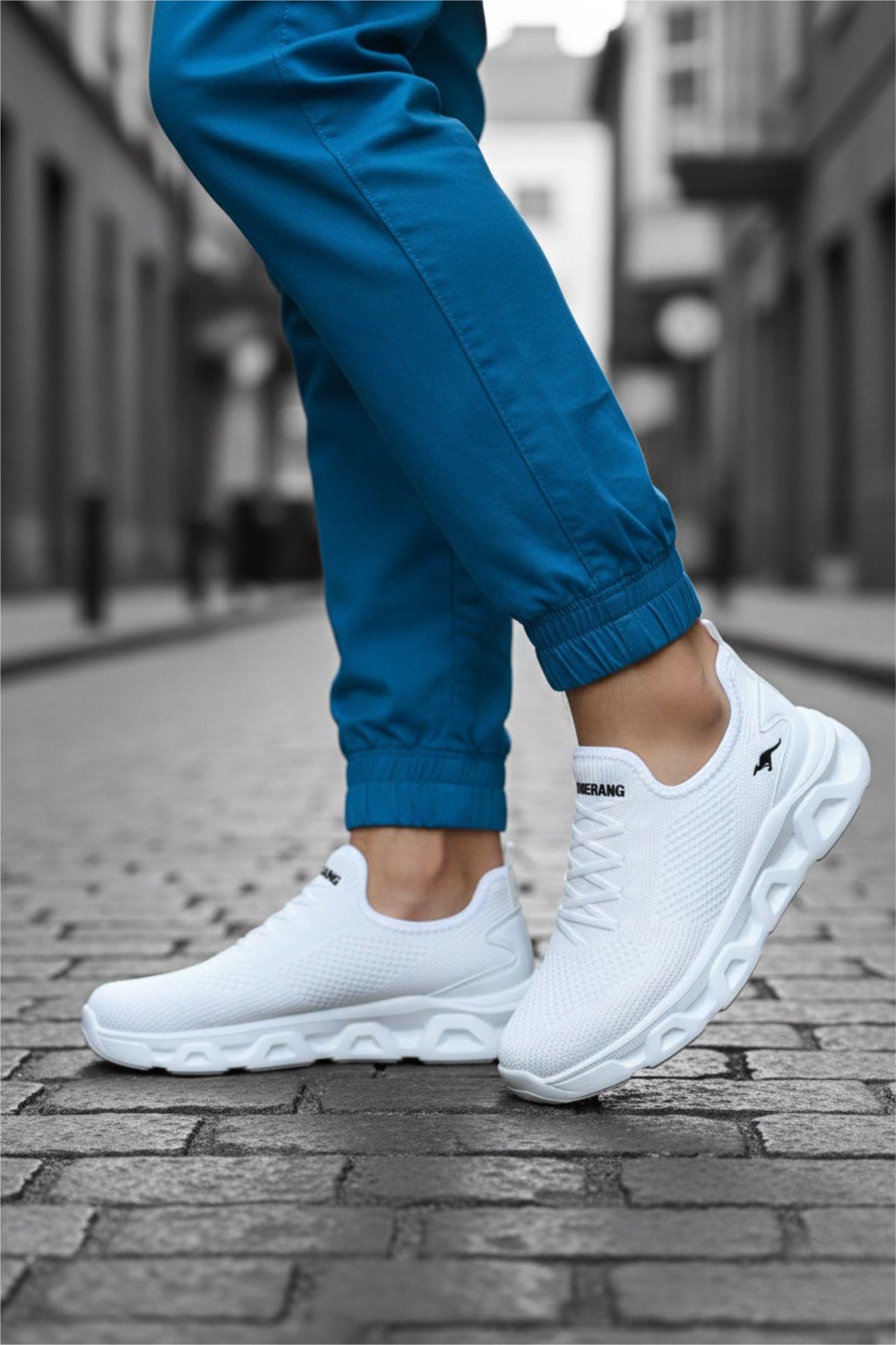 Wnd 4106 Slip On Nefes Alan Kalın Taban Erkek Sneaker