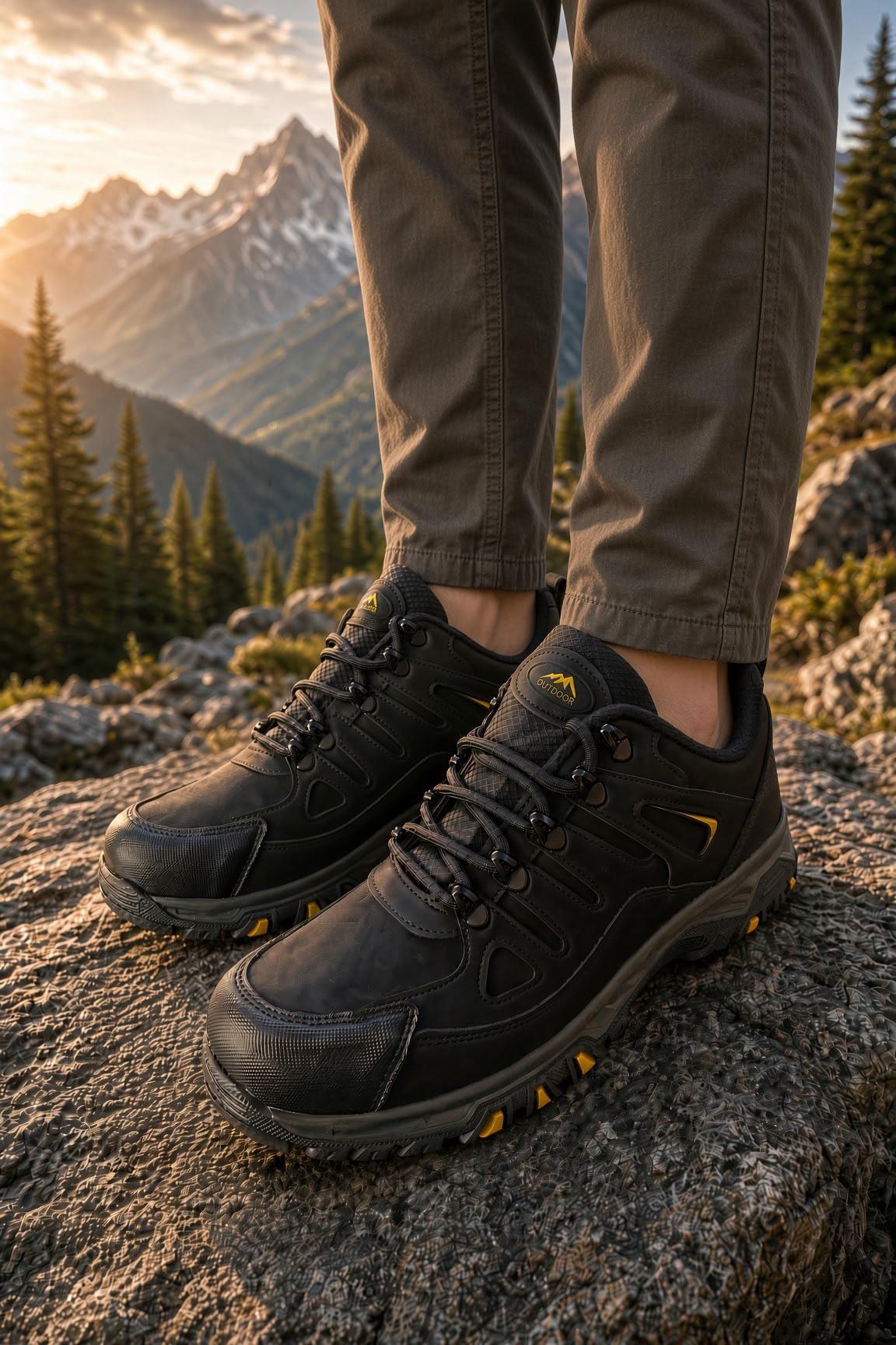 Wnf 3031 Erkek Büyük Beden Outdoor Bot Spor Ayakkabı Trekking ve Doğa Yürüyüşü Ayakkabısı (45-46-47 Numara)