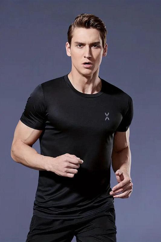 Xylon Mikro Polyester Nefes Alabilen Hafif Perform Antrenman Sporcu Erkek Tshirt