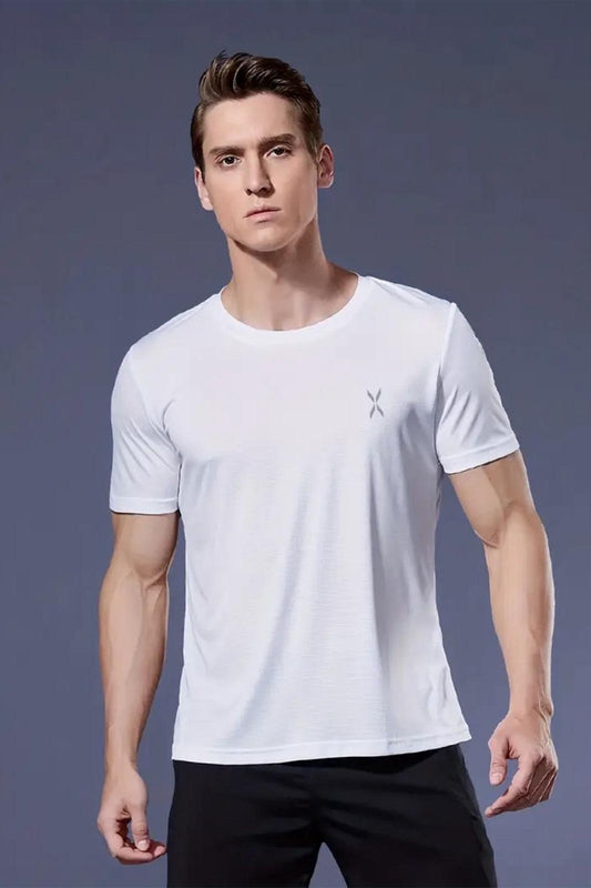 Xylon Mikro Polyester Nefes Alabilen Hafif Perform Antrenman Sporcu Erkek Tshirt