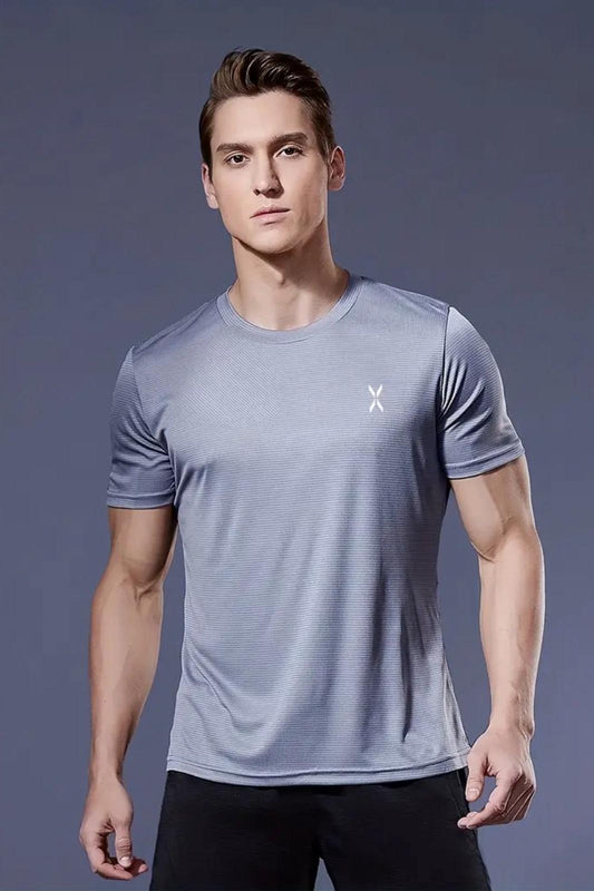 Xylon Mikro Polyester Nefes Alabilen Hafif Perform Antrenman Sporcu Erkek Tshirt